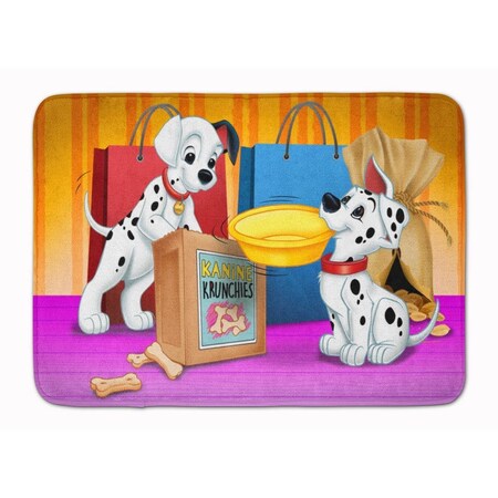 Micasa Dalmatians Snack Time Machine Washable Memory Foam Mat MI234033